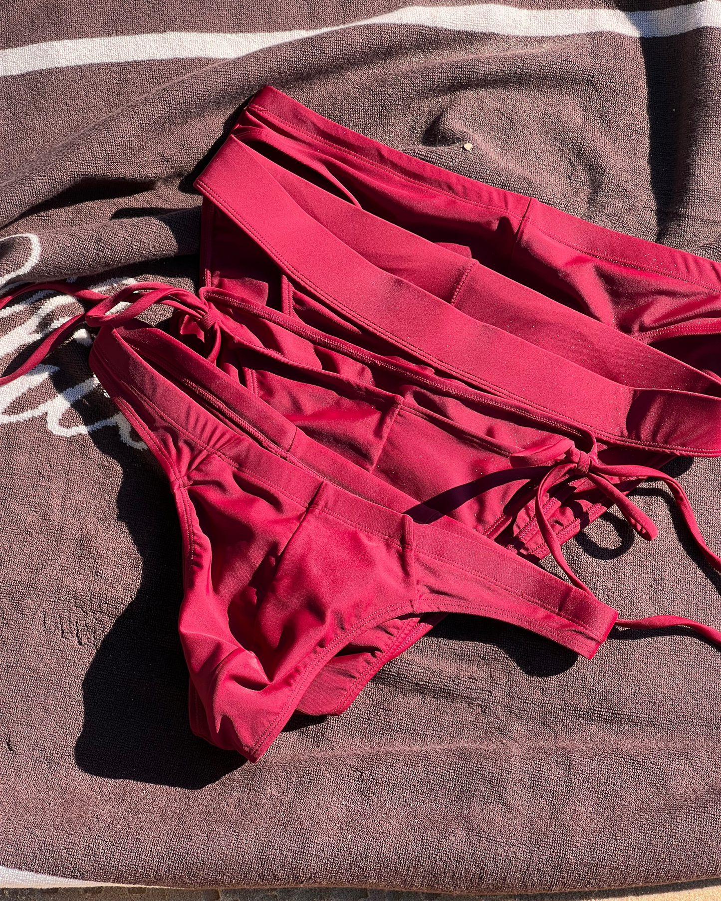 Javier Swim Thong - Maroon Kennry