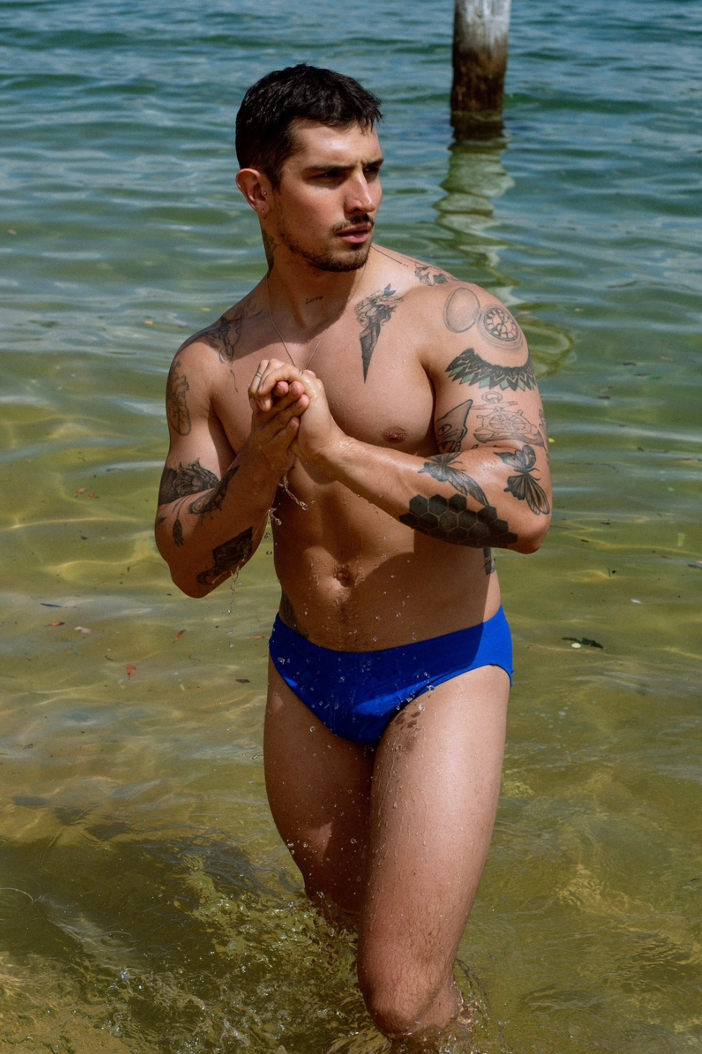 Donatello Brief in Royal Blue