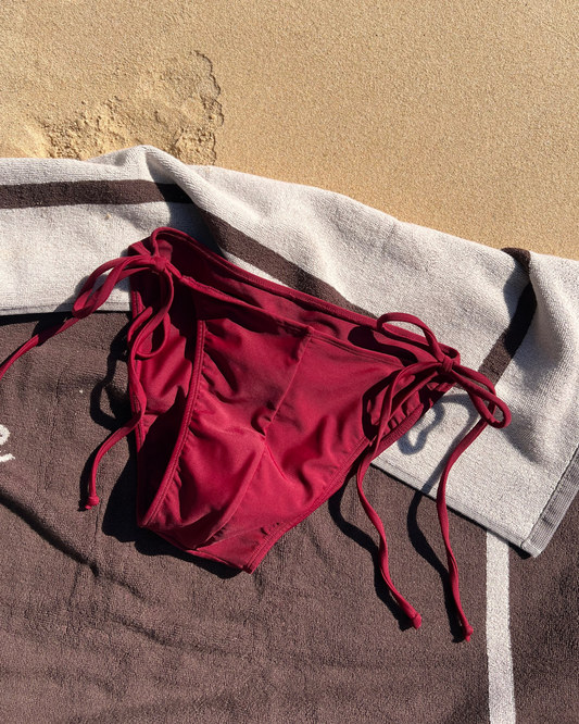 Ricardo Tie up Brief - Maroon
