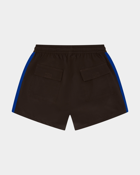 Pascal Brown/Blue contrast Short Kennry