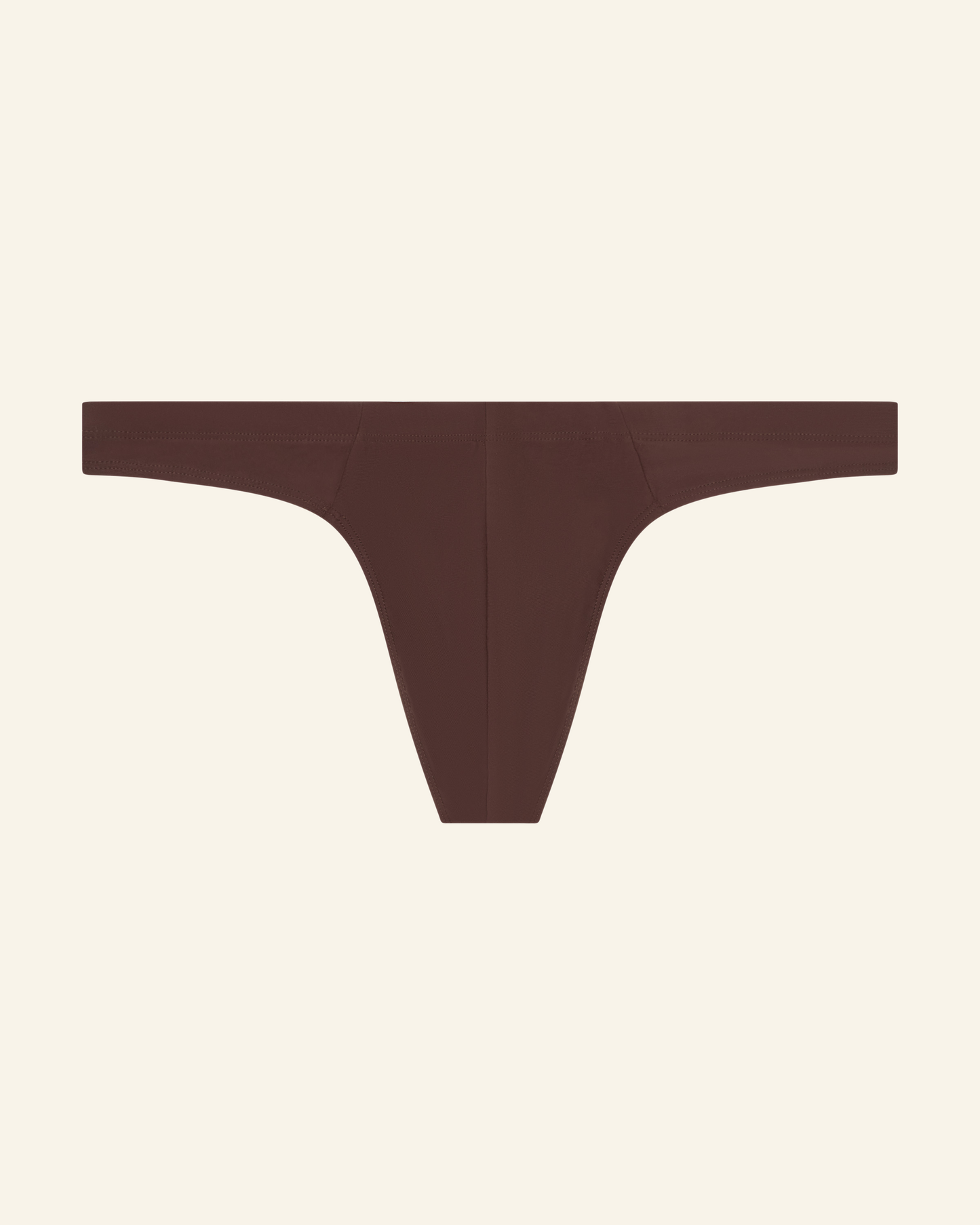 Javier Swim Thong - Coconut Brown