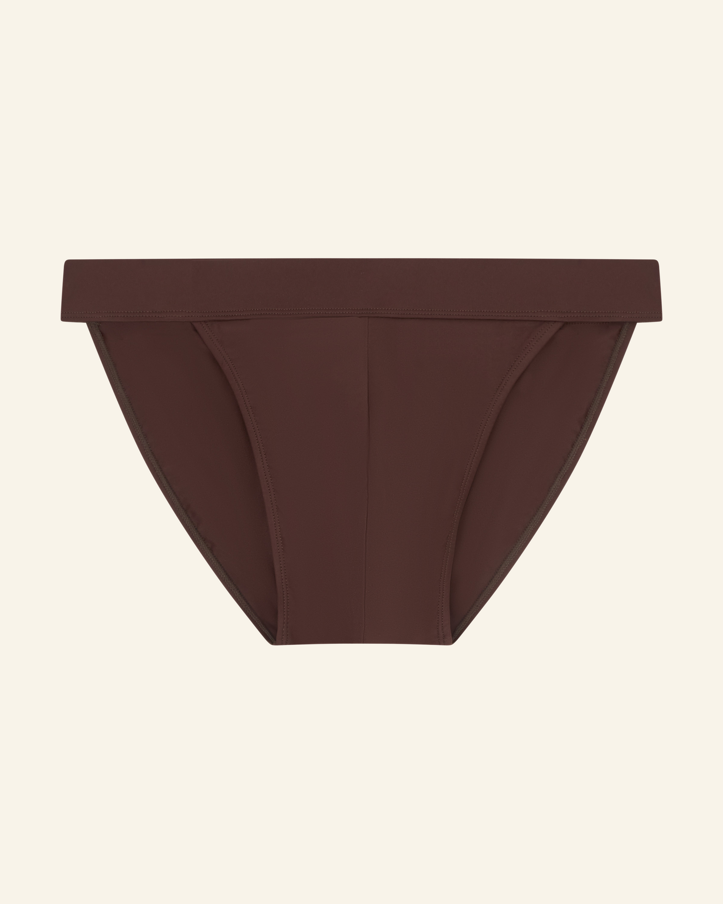 Brock Swim Jock Brief - Coconut Brown