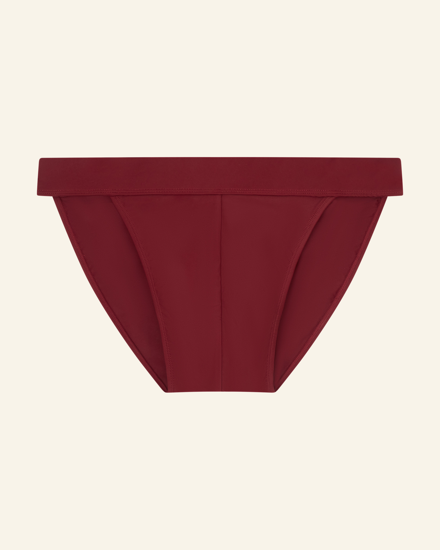 Brock Swim Jock Brief - Maroon
