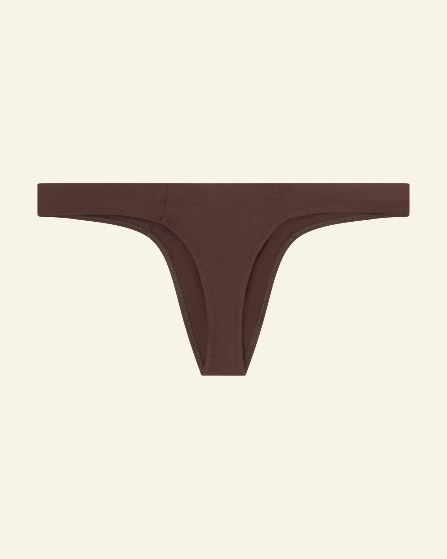 Javier Swim Thong - Coconut Brown