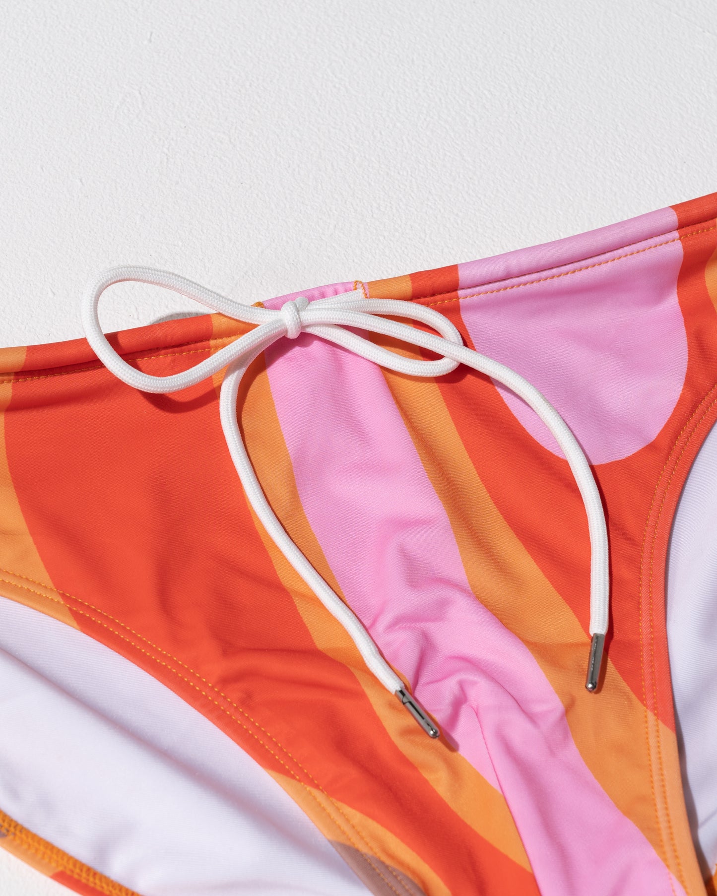 Fabric close-up of men's swim brief