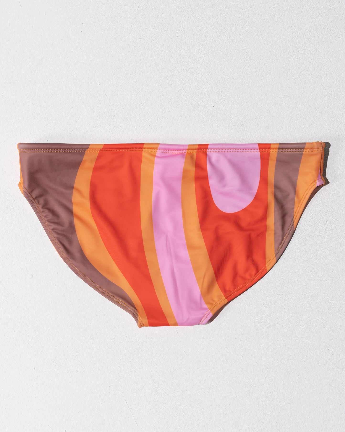 Back close-up of men's swim brief