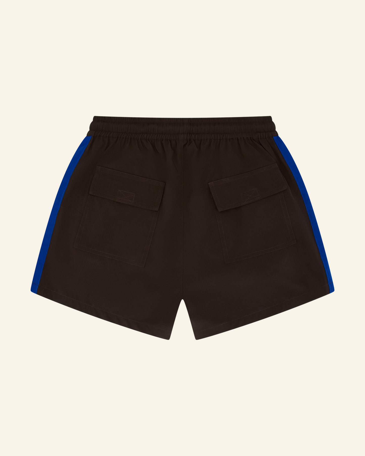 Pascal Brown/Blue contrast Short
