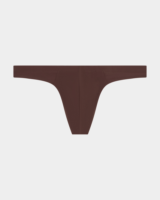 Javier Swim Thong - Coconut Brown