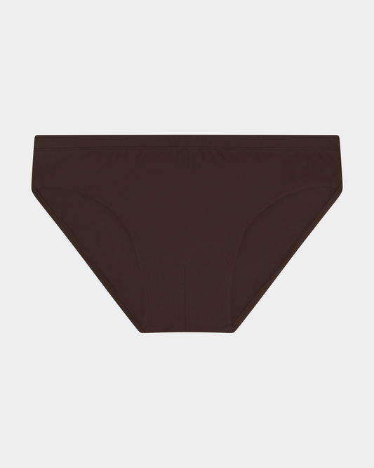 Henri Brief in Coconut Brown & Royal Blue