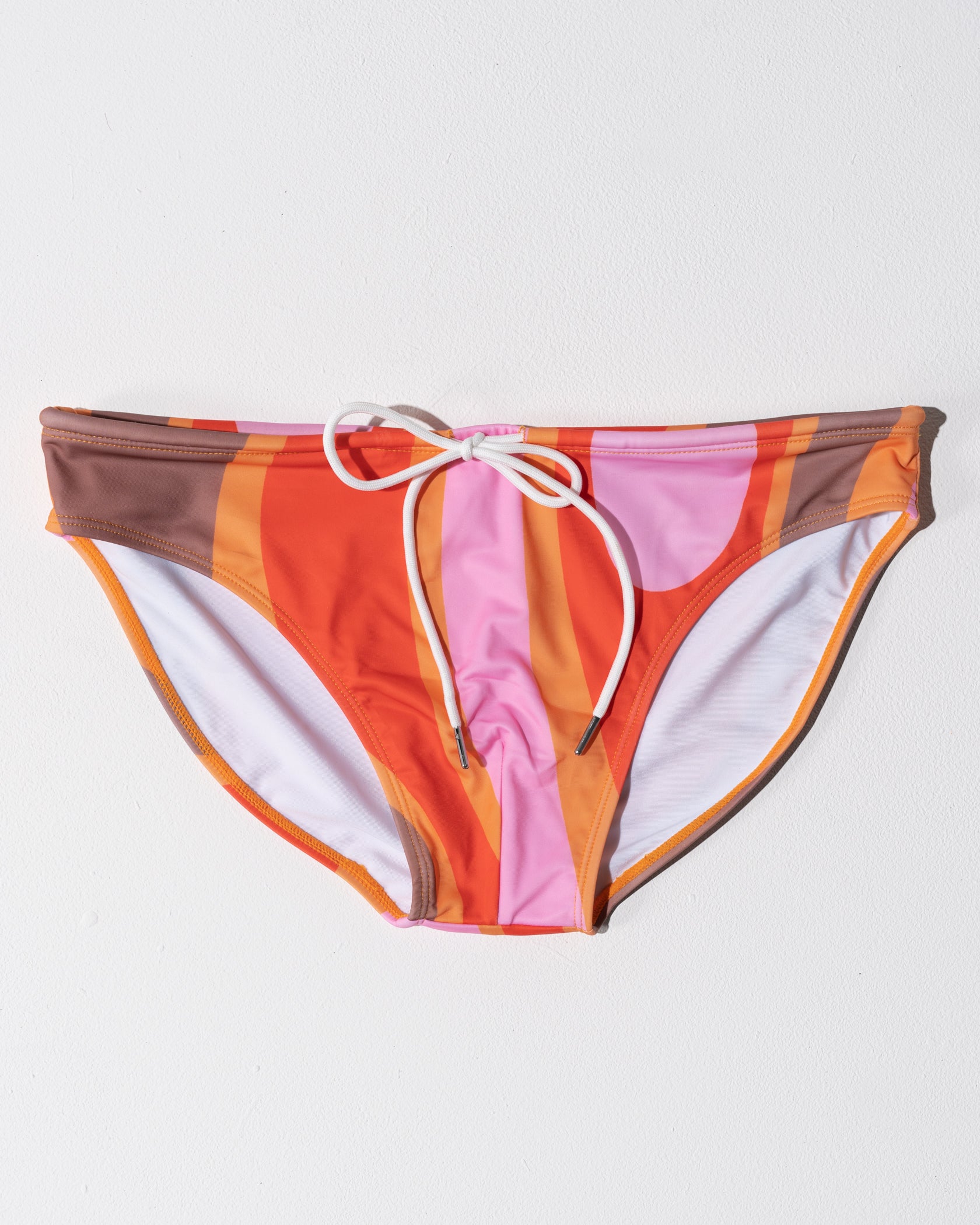 Front close-up of men's swim brief